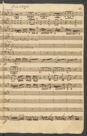 11. Aria (B): Donnre nur ein Wort der Macht