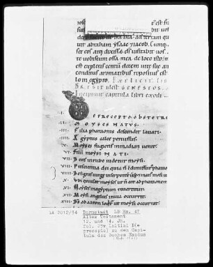 Vetus Testamentum — Initiale D (e precepto), Folio 23 verso