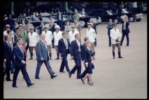 Fotografie: Besuch von US-Präsident Ronald Reagan in West-Berlin