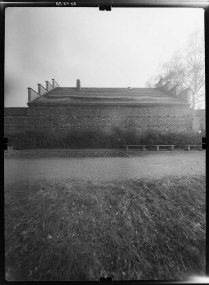 Lübben. Stadtmauer (um 1480). Feldseite