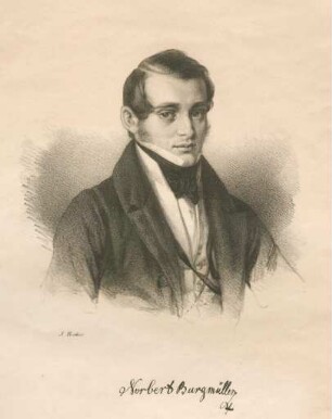 Porträt des Komponisten Norbert Burgmüller