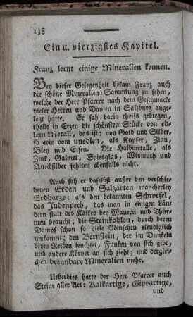 Ein u. vierzigstes Kapitel. - Sieben u. vierzigstes Kapitel.