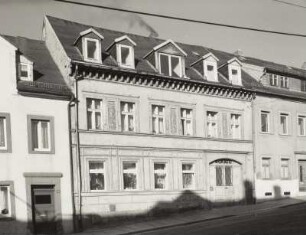 Mittweida, Wohnhaus : Mittweida. Ansicht eines Wohnhauses
