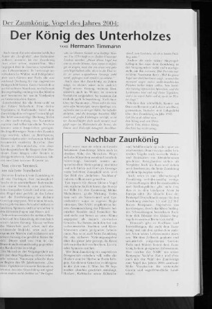 Nachbar Zaunkönig