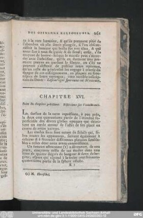 Chapitre XVI. Suite du chapitre précédent. Réflexions sur l'intolérance.