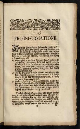 1-40, Proinformatione