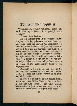 68-77, Tümpelmüller requiriert