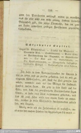 Achtzehntes Kapitel