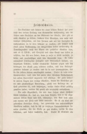 II. Zeichenschulen.