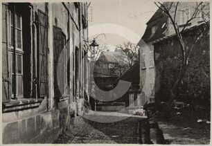 Zugang zum Rost`schen Haus in Lauban