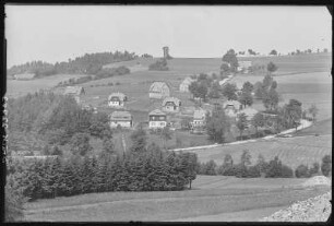 Zöblitz. Blick auf Zöblitz