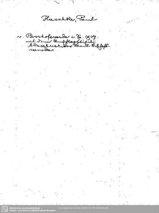 Haschke, Paul