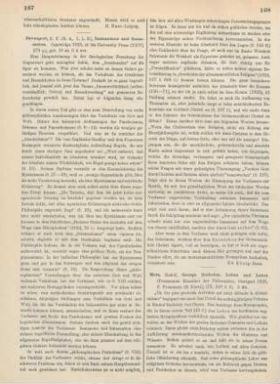 168-170 [Rezension] Metz, Rudolf, George Berkeley