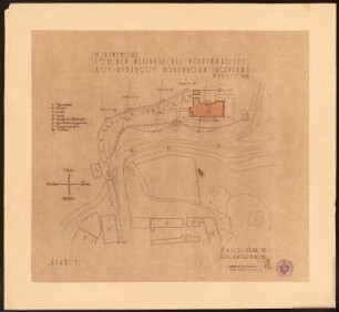 Herrenhaus Hohenborn bei Kassel Umbau: Lageplan 1:500