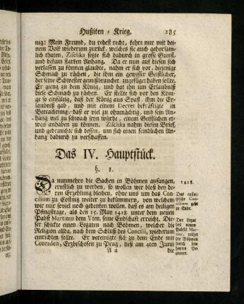 185-241, Das IV. Hauptstueck