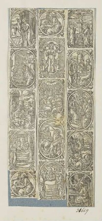 Heimsuchung; Geburt Christi; Anbetung der Könige; Beschneidung Christi, aus: Balthasar I Moretus, "Missale S. Monasteriensis Ecclesiae Jussu [...], Antwerpen 1632