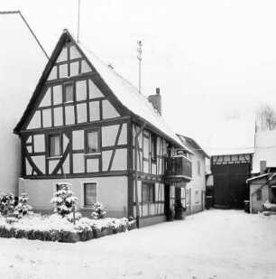 Fachwerkwohnhaus; Nidda, Bürgerstraße 11
