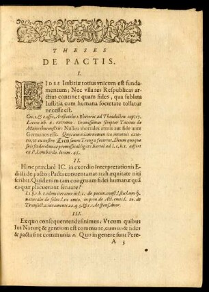 Theses De Pactis.
