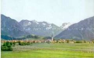 Blick auf Oberstdorf