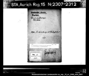 Die Genehmigung von Anleihen für die Stadt Esens zur Verbesserung der Straßenpflasterung