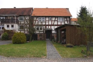 Wohnhaus (Wohnhaus, Fachwerk); Rosenthal, Waldstraße 1