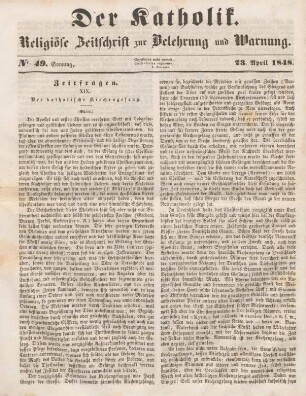 197-198 Zeitfragen : XIX. Der katholische Kirchengesang (Schluß)