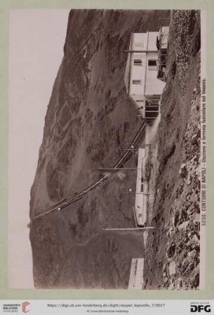 5230 CONTORNI DI NAPOLI. Stazione e ferrovia funicolare sul Vesuvio