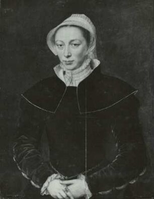 Bildnis einer Dame in weißer Haube