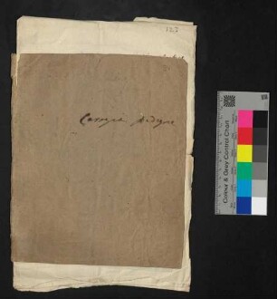 Dokumentenkonvolut von "The Earl of Northesk"