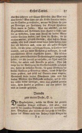 Vorrede zum vierten Buche, S. 9.