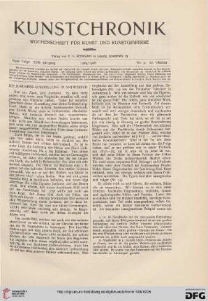 Heft 3 (27. Oktober 1905)