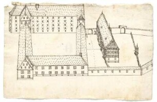 Breitenau, ehem. Kloster, Klausur und Herrenhaus von Norden