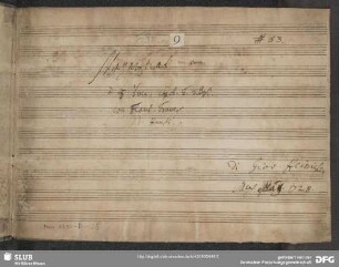 Magnificat - Mus.2398-D-25 : V (4), coro, orch - B|b; SeiH 94