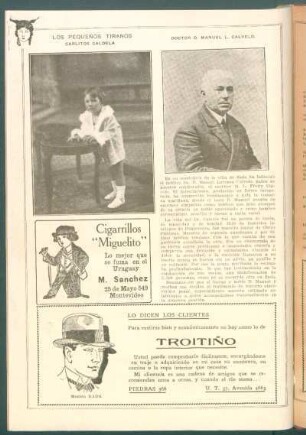 Los pequeños tiranos : [Retrato de] Carlitos Caldela