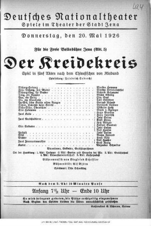 Der Kreidekreis