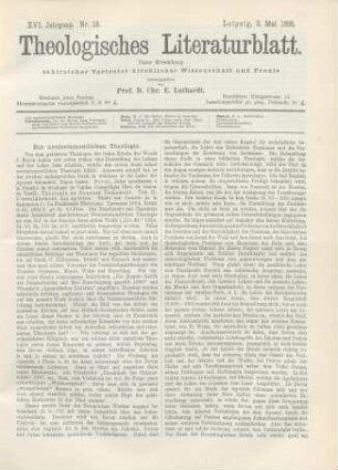 209-212 Zur neutestamentlichen Theologie