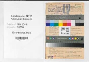 Entnazifizierung Max Eisenbrandt , geb. 20.03.1880 (Gewerbelehrer)