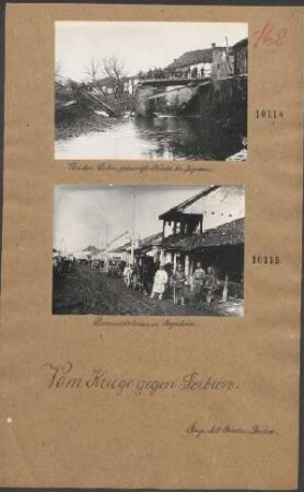 Proviantkolonne in Jagodina