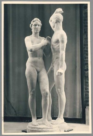 Mars und Venus I, 1939/40, Gips