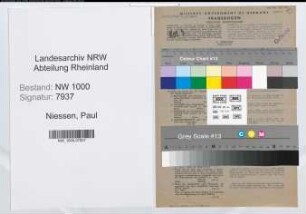 Entnazifizierung Paul Niessen, geb. 21.04.1914 (Kaufmann)
