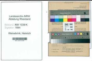 Entnazifizierung Heinrich Kleinebrink , geb. 10.05.1897 (Fahrlehrer)