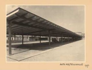BBC (Brown, Boveri & Cie), Mannheim-Käfertal Autoabstellhalle: Ansicht