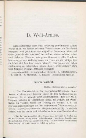 1. Internationalität.