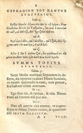 Euangelia te kai epistolai tōn kyriakōn kai heortastikōn hēmerōn : graece & latine = Evangelia et epistolae dominicorum ac festorum dierum