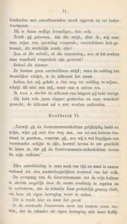 Hoofdstuk VI. "Terwijl gij de gouvernementskultuur gelijktijdig laakt en ...