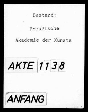 Meisterschule für musikalische Komposition Professor Georg Schumann