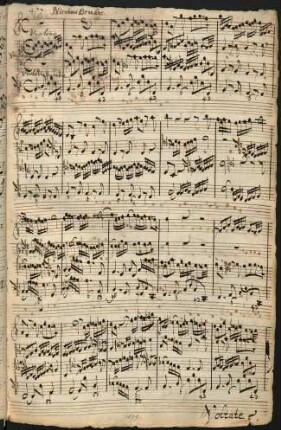 Paratum cor meum; V (3), strings, bc; B-Dur