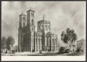 Ansichtskarte "Ev. St. Thomas-Kirche", Mariannenplatz