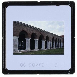 Venedig, Arsenale : Fassade Halle
