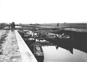 Bergung Sandmühle Schleuse Viereth/Main